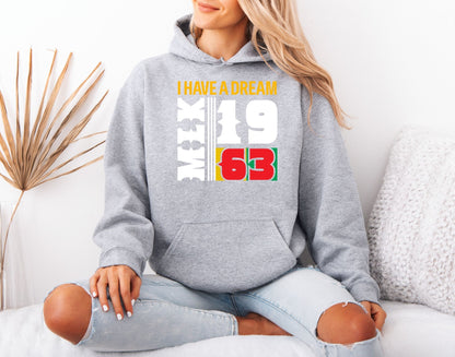 MLK Dream Inspired Hoodie – Freedom and Equality Theme