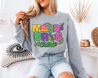 Mardi Gras Season Favorite Cozy Sweatshirt