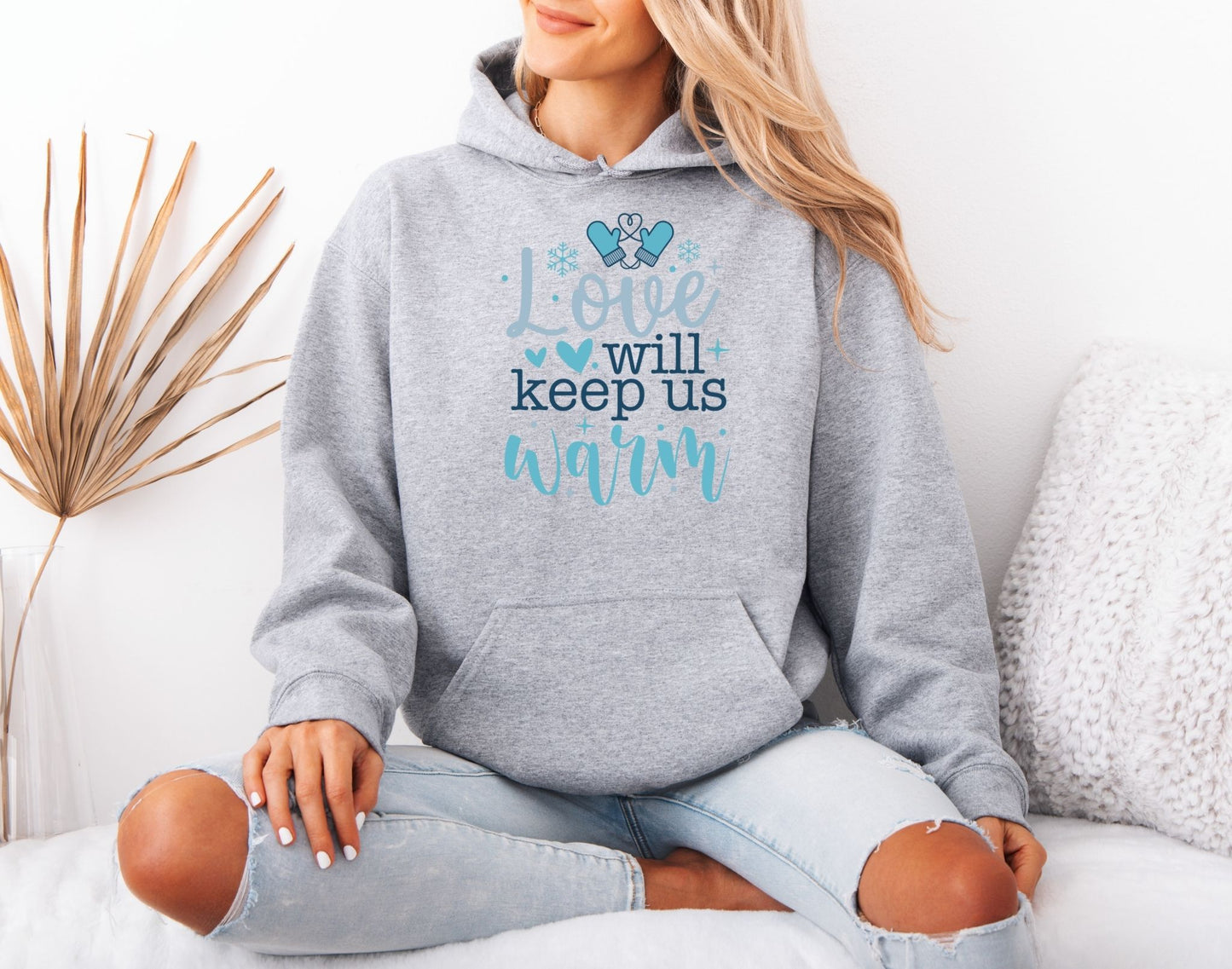 Winter Cozy Season Hoodie – Minimal Cold Weather Design