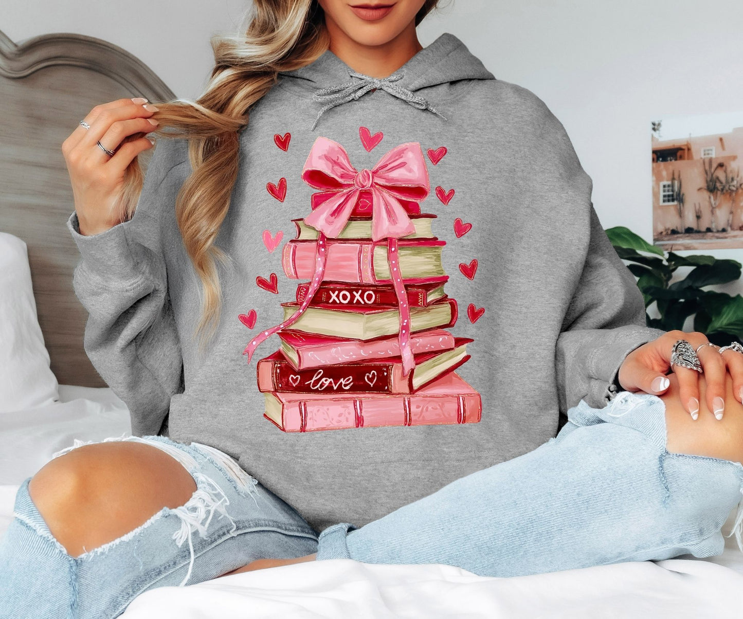 Love Vibes Valentine’s Day Hoodie