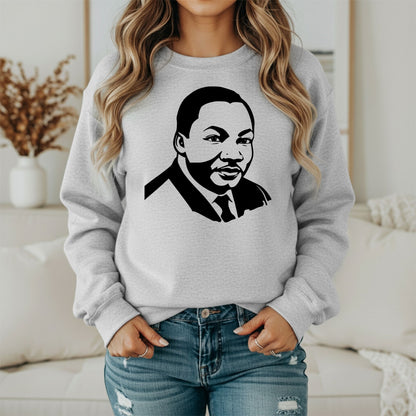 MLK Peace & Justice Sweatshirt – Timeless Equality Design