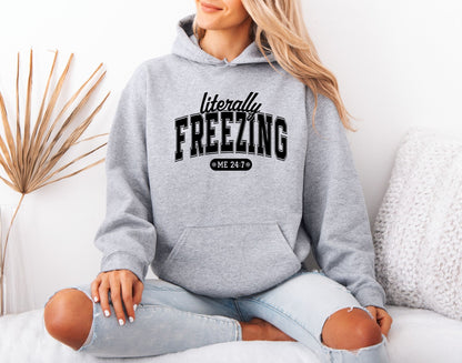 Winter Snow Vibes Hoodie – Cold Season Inspired Style