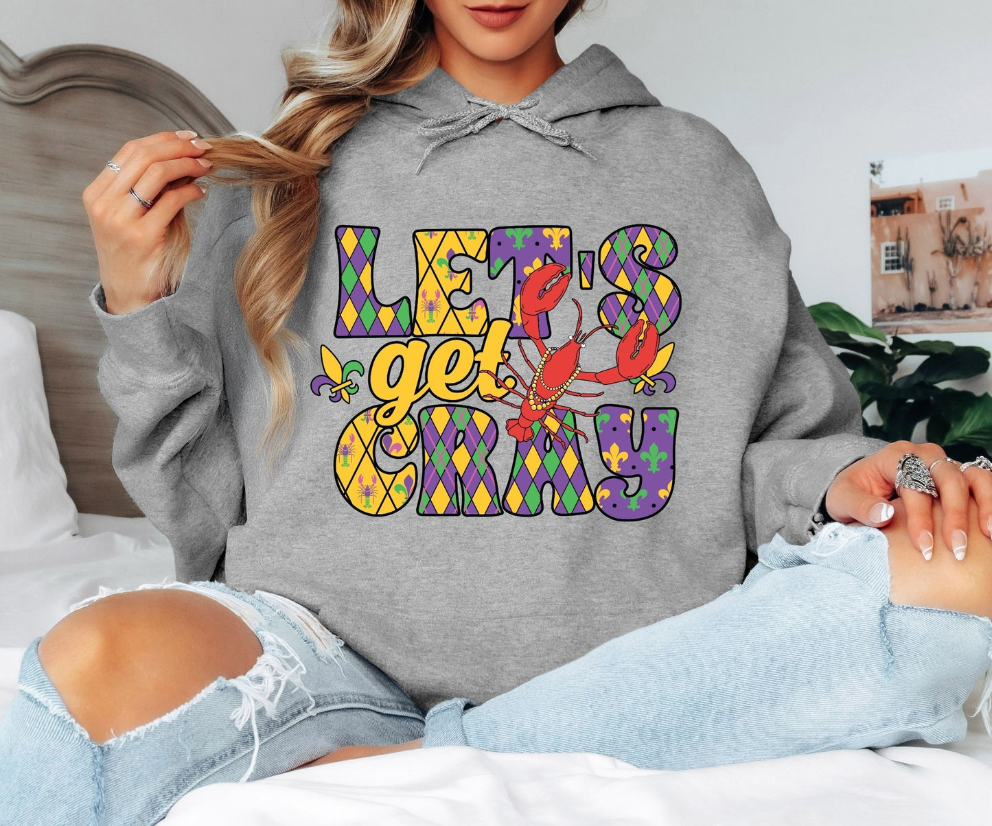 Mardi Gras Hoodie – Bold Festival Graphic Design