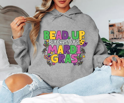 Mardi Gras Hoodie – Festival Lover Gift Idea