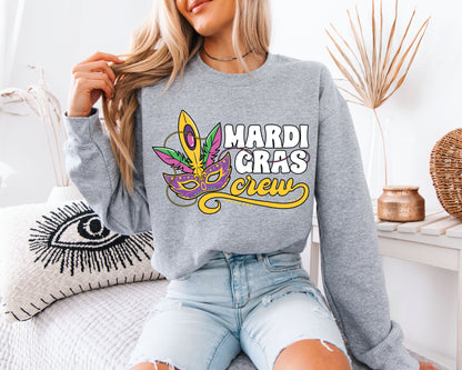 Carnival Spirit Mardi Gras Sweatshirt