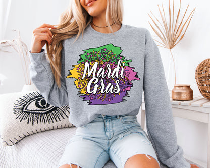 Fat Tuesday Ready Mardi Gras Sweatshirt