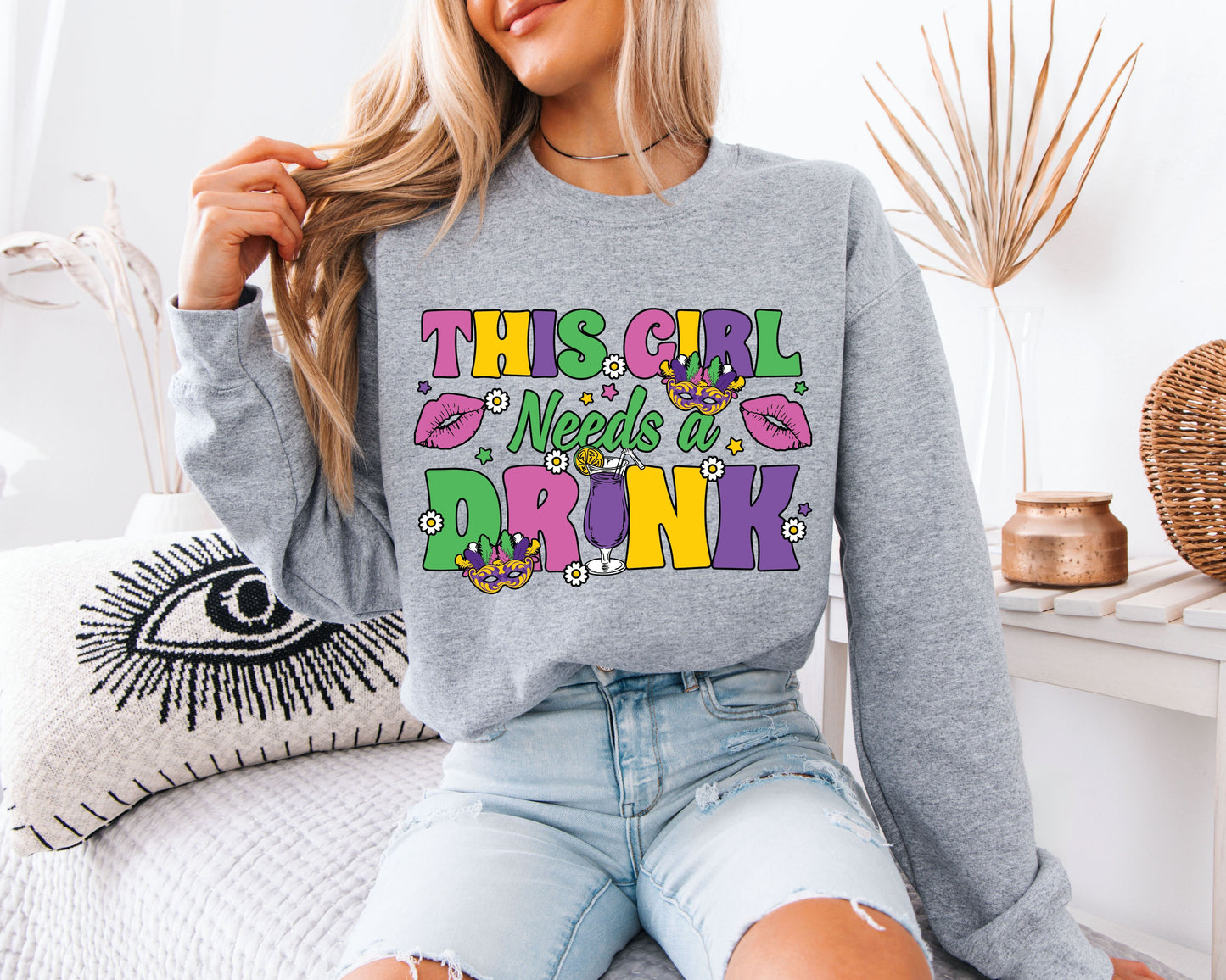 Mardi Gras Festival Essential Sweatshirt