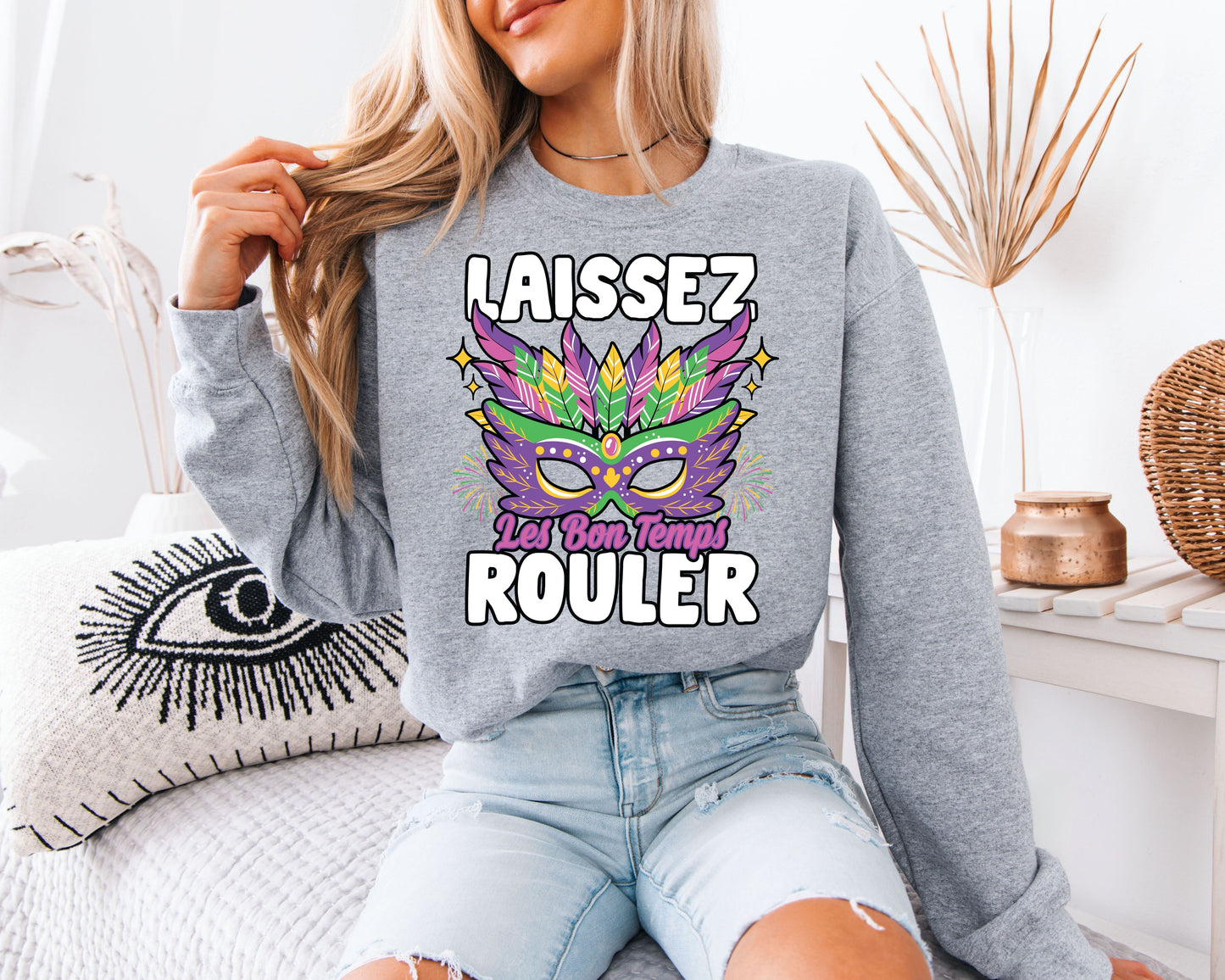 Carnival Nights Mardi Gras Sweatshirt