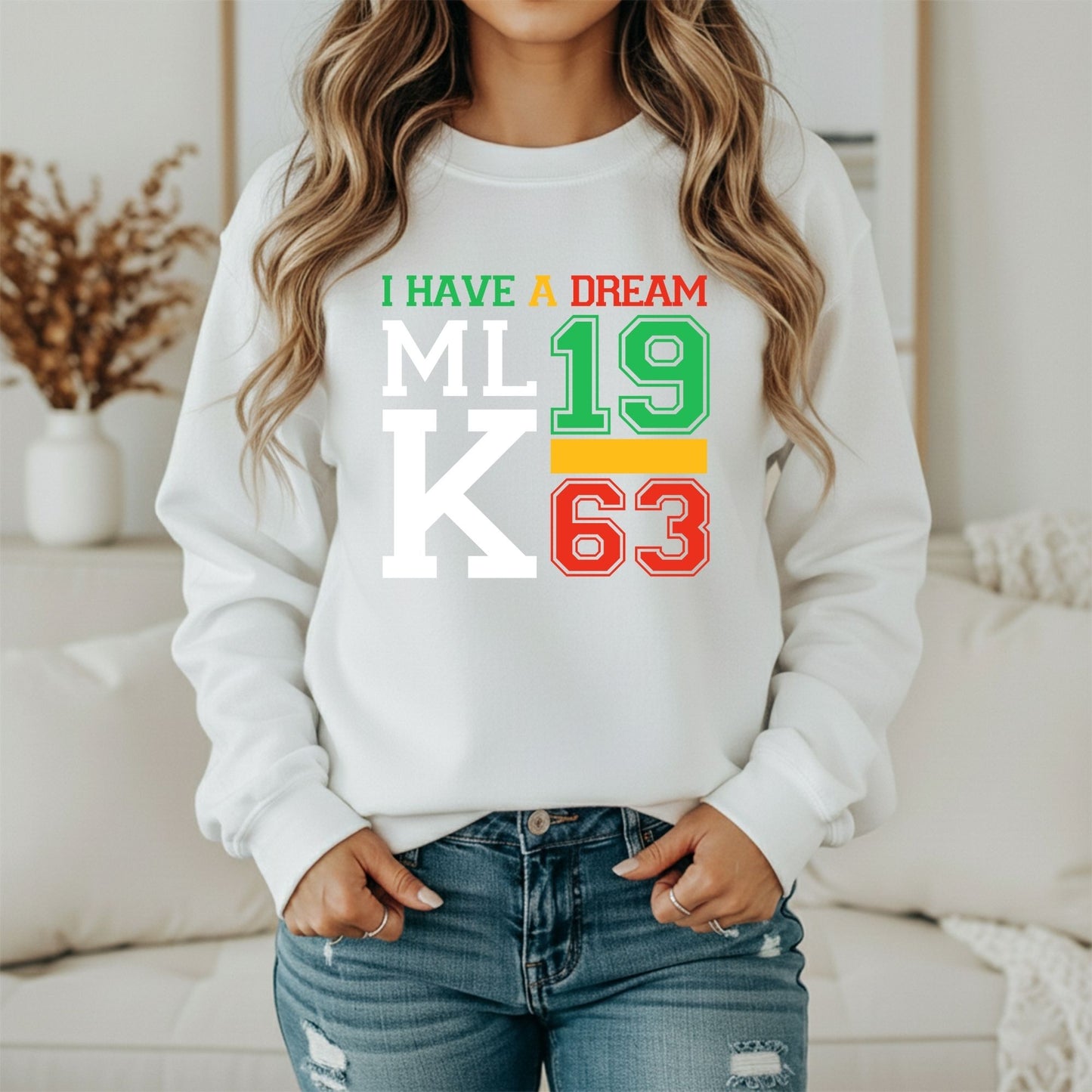 MLK Dream of Equality Sweatshirt – Inspirational Civil Rights Apparel