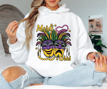 Mardi Gras Party Hoodie – Fat Tuesday Pullover