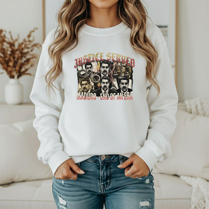 Maduro Arrest Sweatshirt – Democracy and Justice Protest Statement