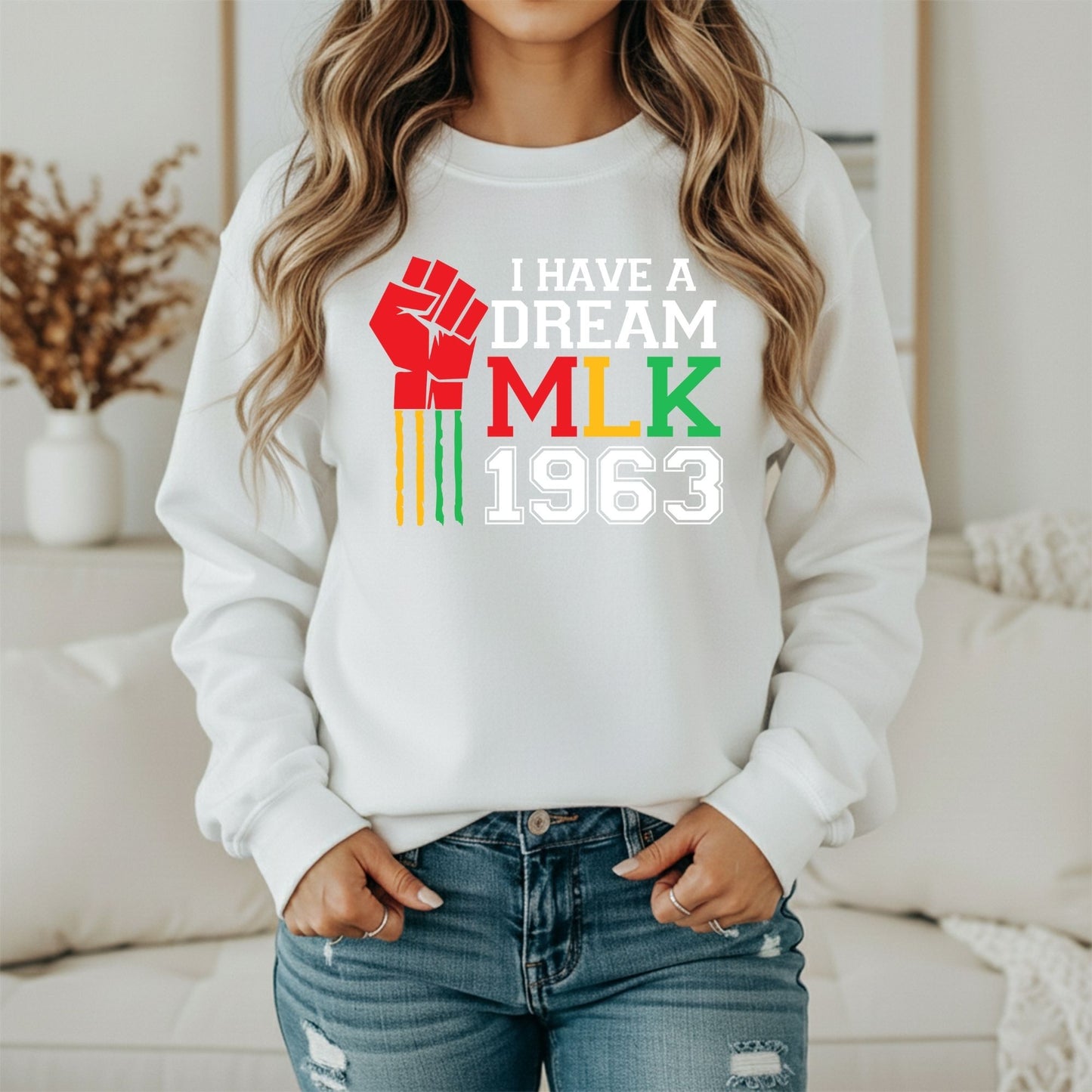 MLK Human Freedom Sweatshirt – Social Justice Message