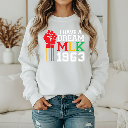 MLK Human Freedom Sweatshirt – Social Justice Message