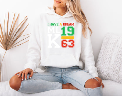Martin Luther King Jr. Inspirational Hoodie – Civil Rights Icon Design
