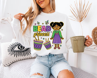 Mardi Gras Party Vibes Crewneck