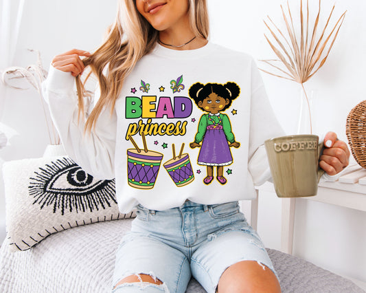 Mardi Gras Party Vibes Crewneck