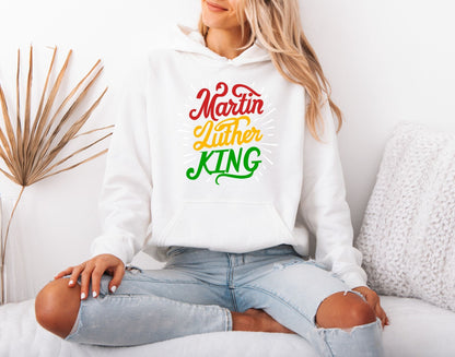 Martin Luther King Jr. Historic Leader Hoodie – Equality Message