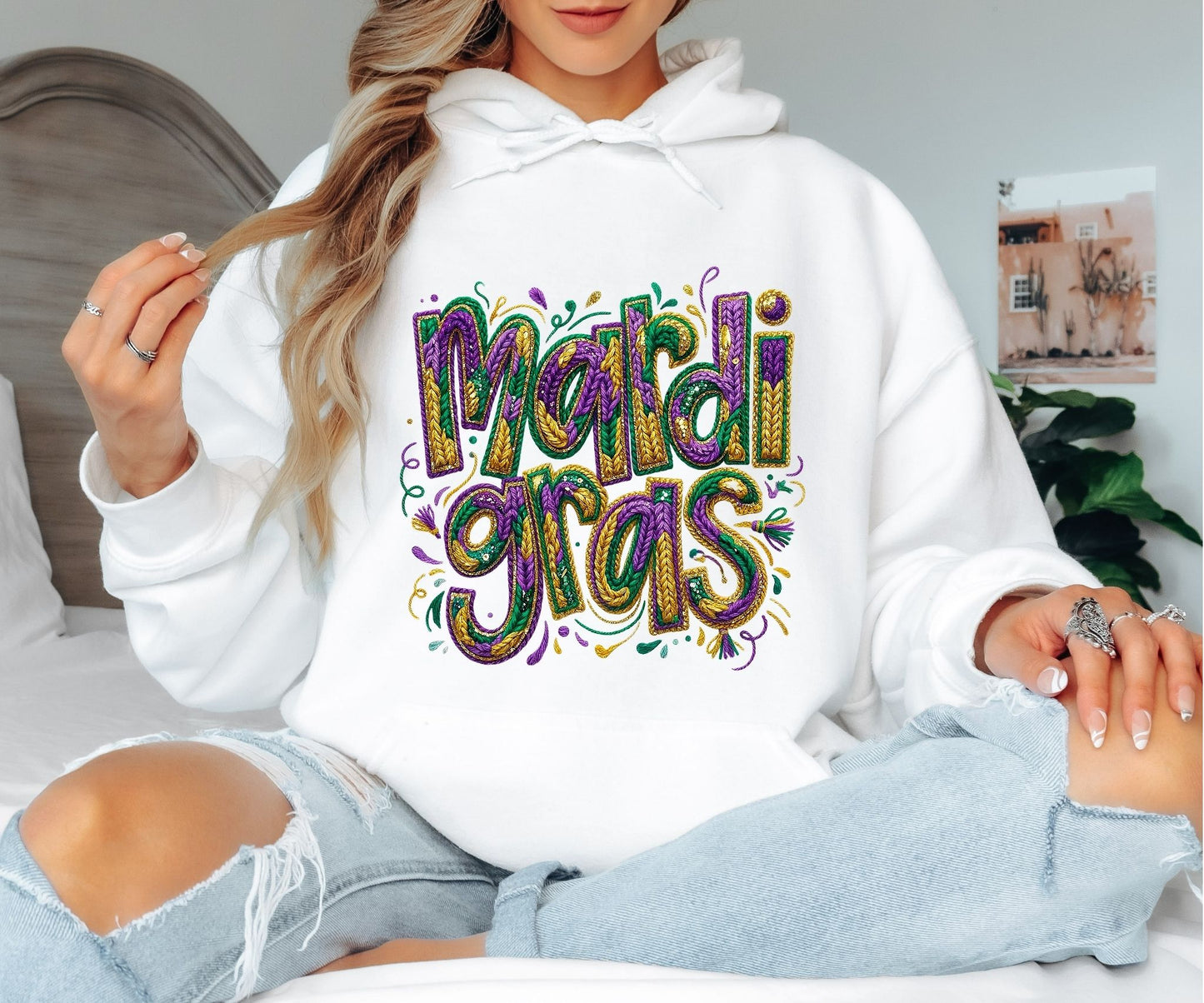 Mardi Gras Hoodie – Carnival Season Vibes