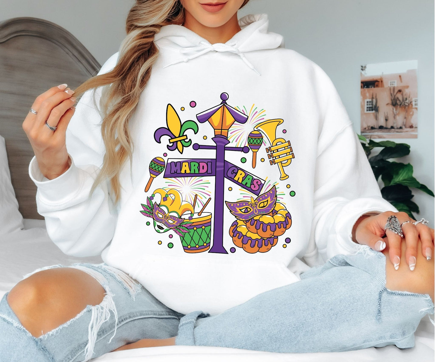 Mardi Gras Hoodie – Carnival Outfit Essential