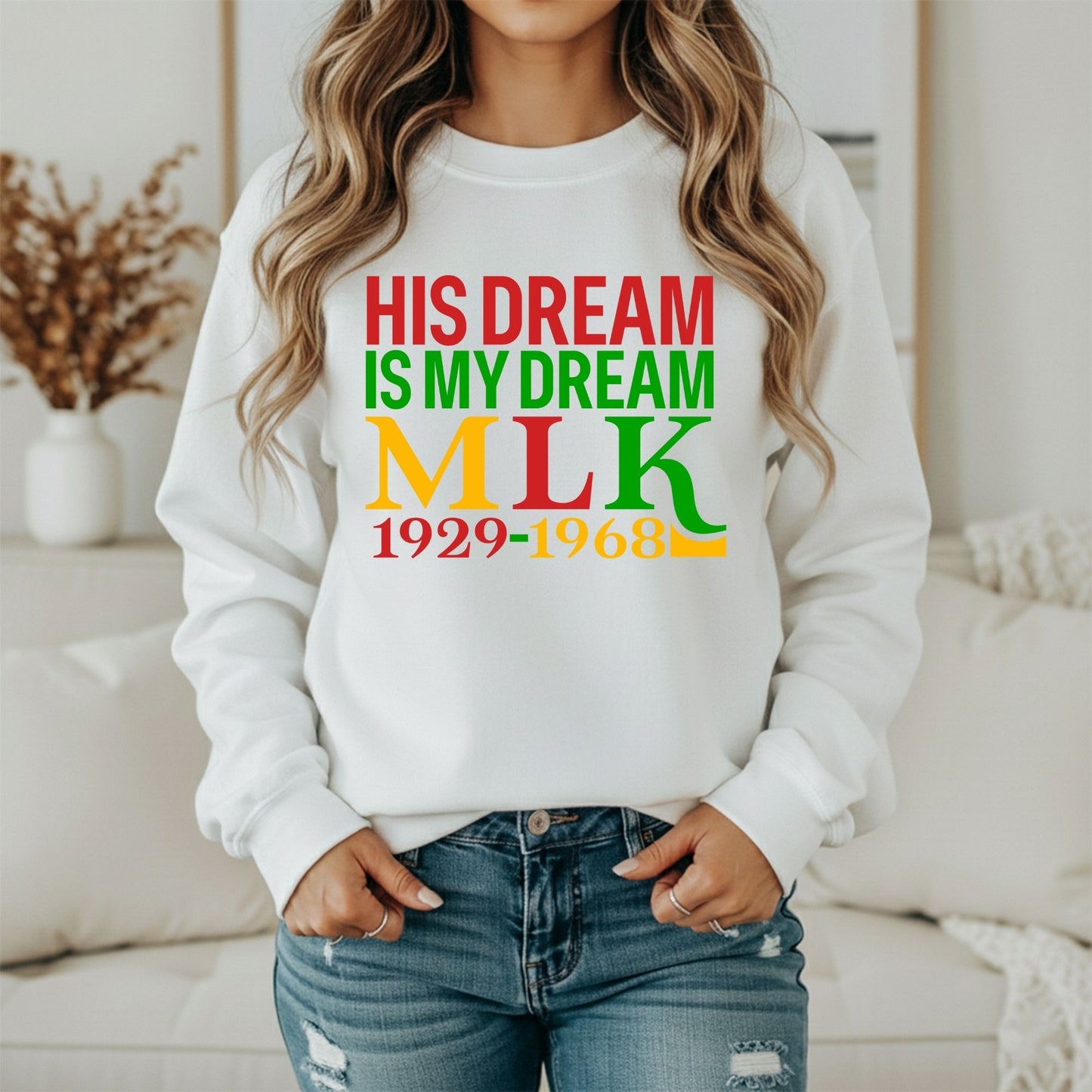 Martin Luther King Jr. Justice & Peace Sweatshirt – Iconic Design