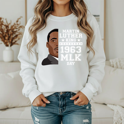 Martin Luther King Jr. Equality Symbol Sweatshirt – Inspirational Design