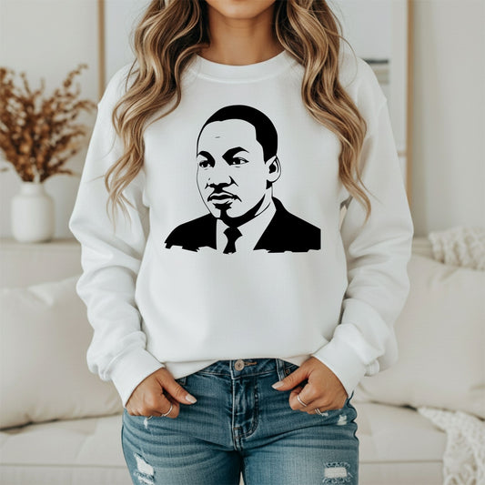 Martin Luther King Jr. Graphic Sweatshirt – Equality Matters Design