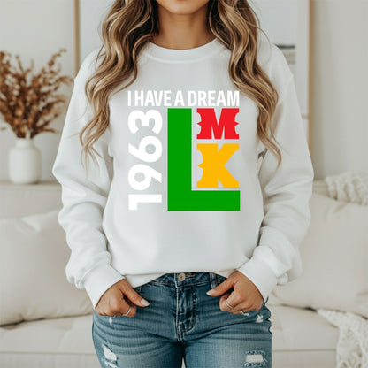 Martin Luther King Jr. Historic Leader Sweatshirt – Equality Message