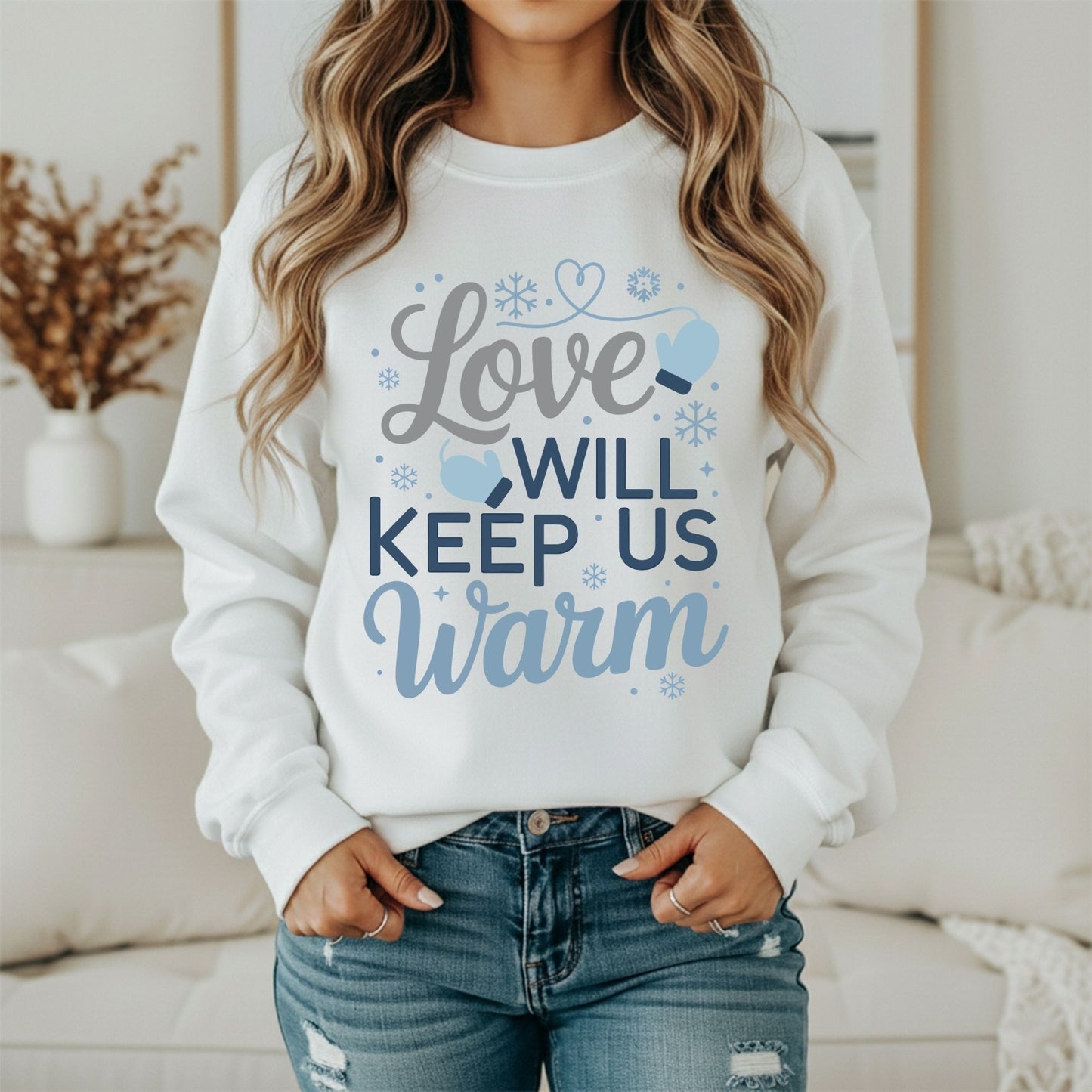 Winter Mood Graphic Sweatshirt – Cold Season Aesthetic