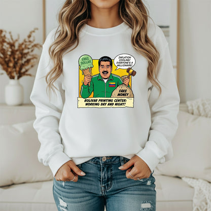 Venezuela Freedom Sweatshirt – Call for Maduro’s Arrest Design