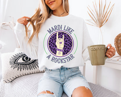 New Orleans Carnival Mardi Gras Crewneck