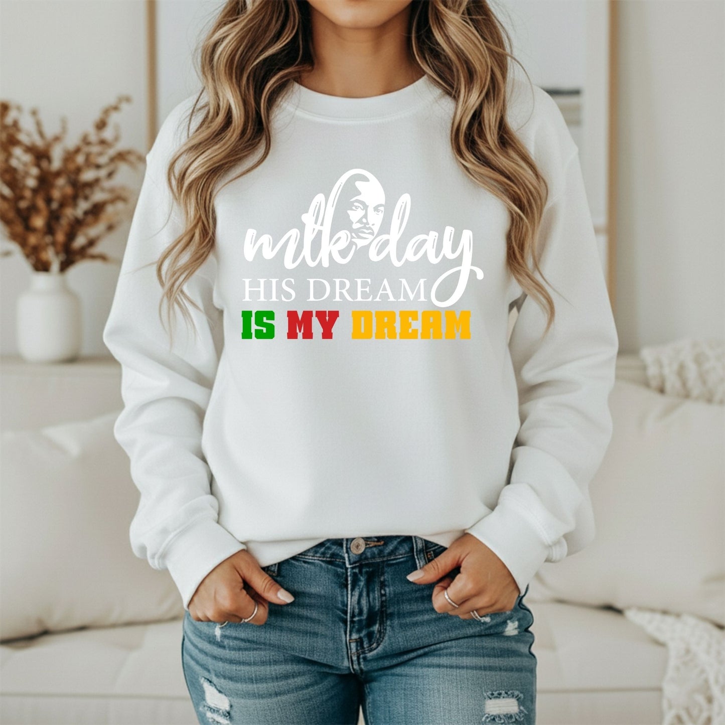 Martin Luther King Jr. Freedom Movement Sweatshirt – Inspirational Graphic