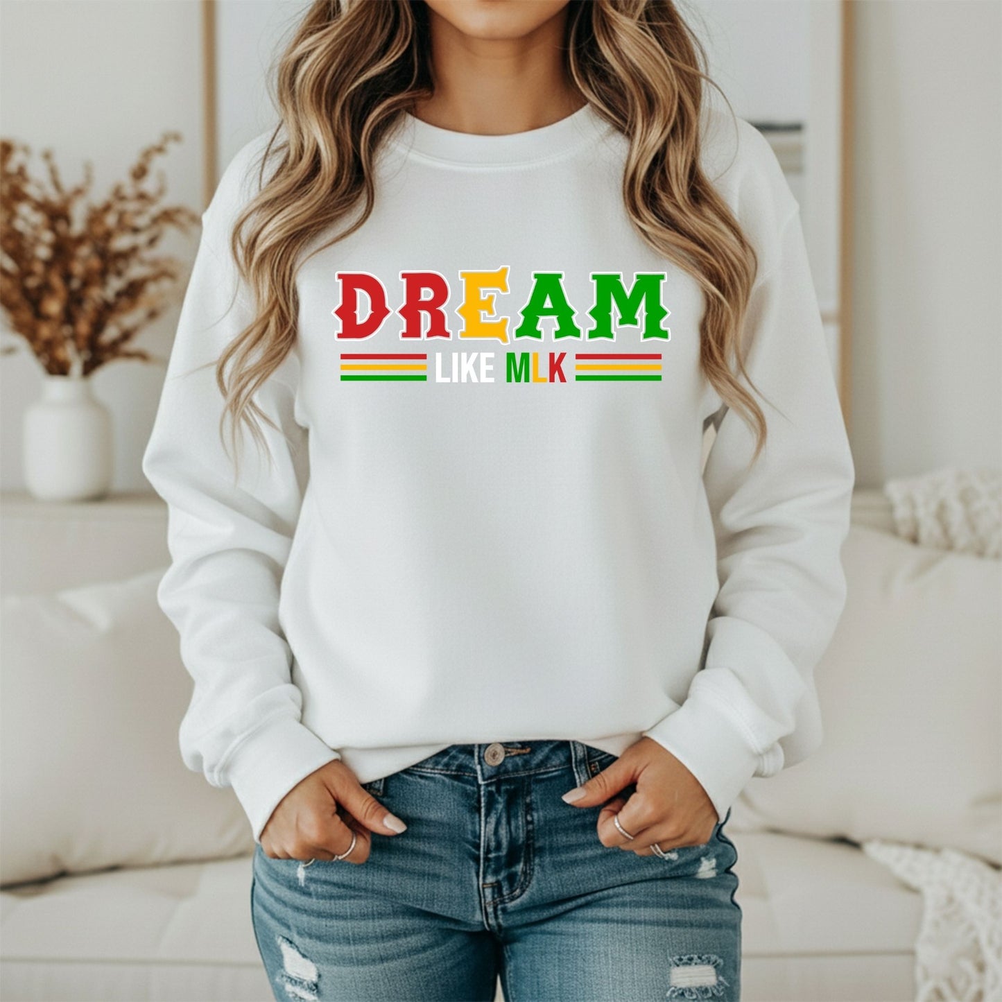 MLK Civil Rights Icon Sweatshirt – Justice & Peace Theme