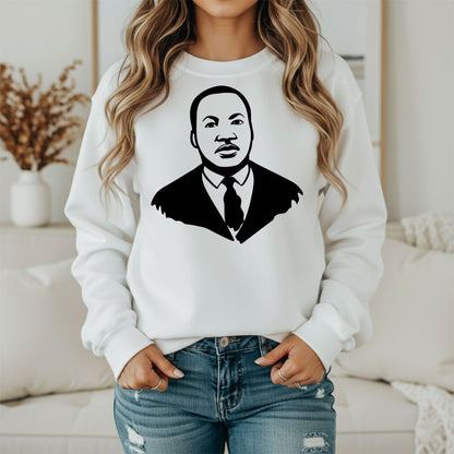 Martin Luther King Jr. Unity & Freedom Sweatshirt – Inspirational Graphic