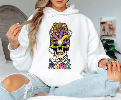 Mardi Gras Hoodie – Unisex Carnival Pullover