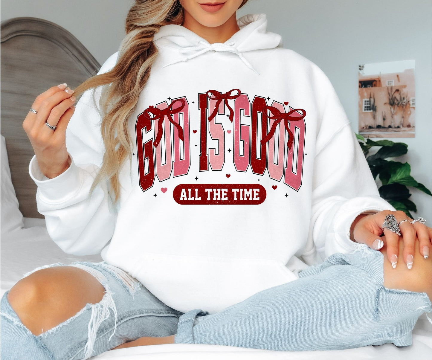 Valentine Hoodie – Cozy Up with Love