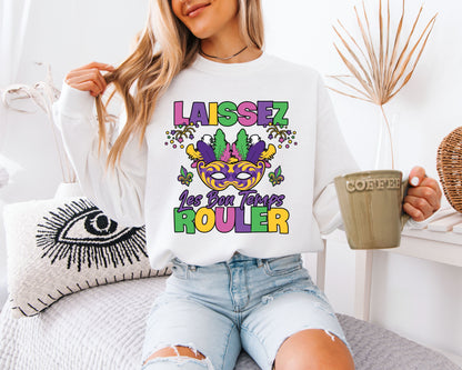 Mardi Gras Fun All Day Sweatshirt