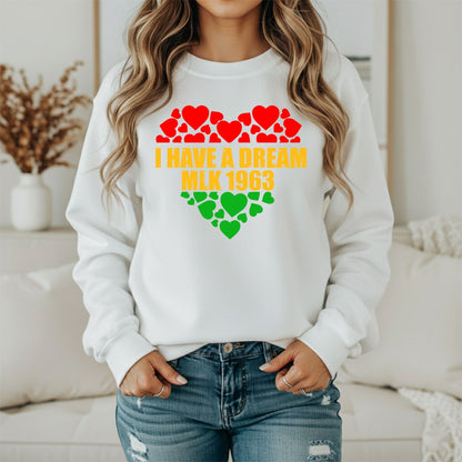 Martin Luther King Jr. Dream of Justice Sweatshirt – Iconic Message