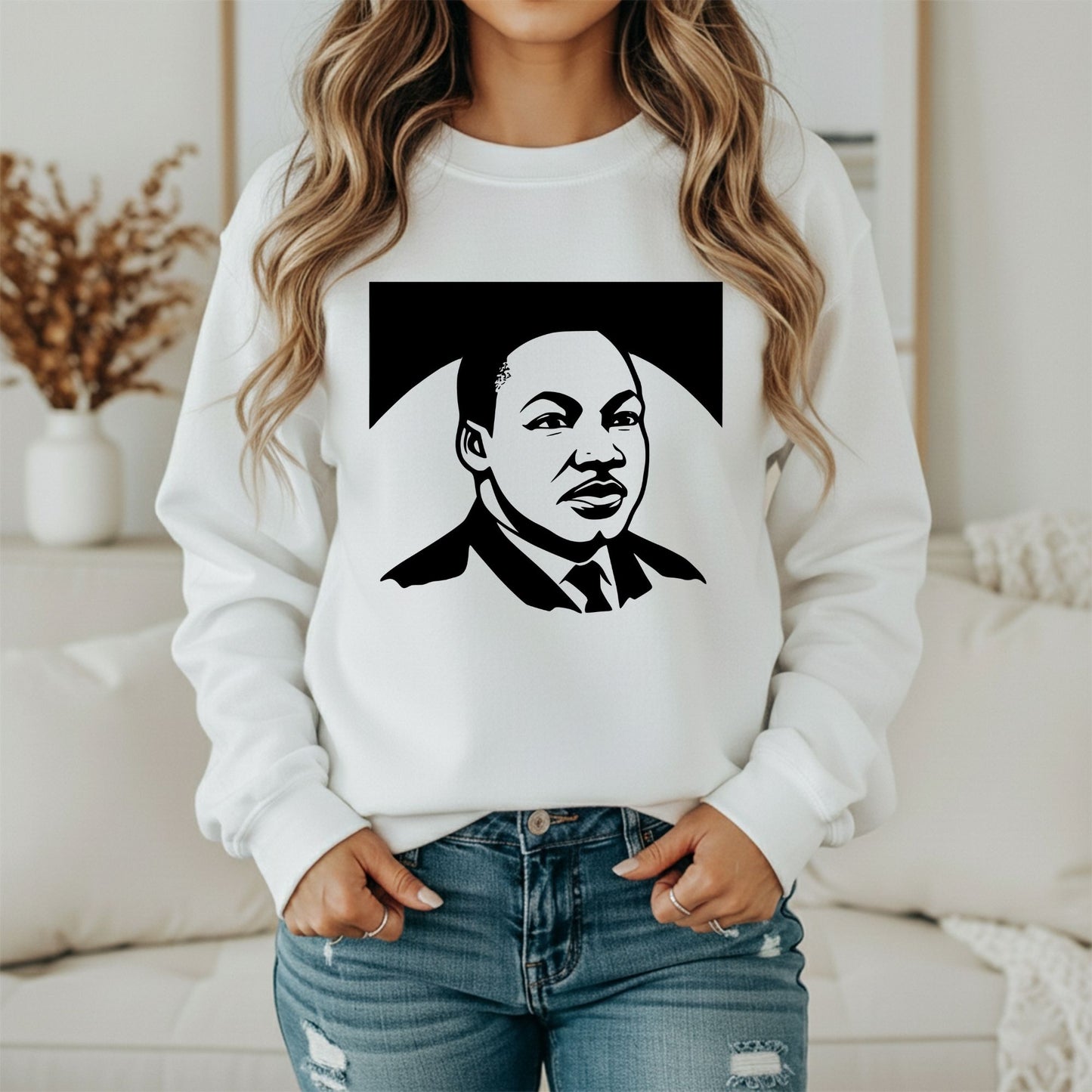MLK Freedom Quote Sweatshirt – Social Justice Statement