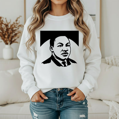 MLK Freedom Quote Sweatshirt – Social Justice Statement