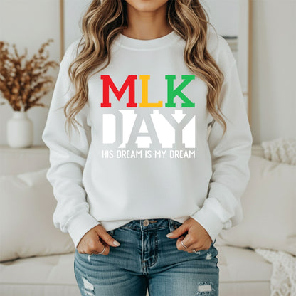 Martin Luther King Jr. Freedom Vision Sweatshirt – Civil Rights Wear