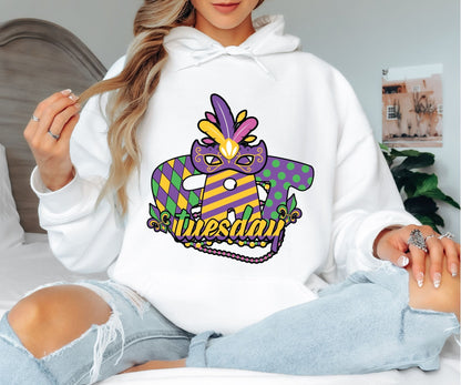Mardi Gras Hoodie – Carnival Graphic Hoodie