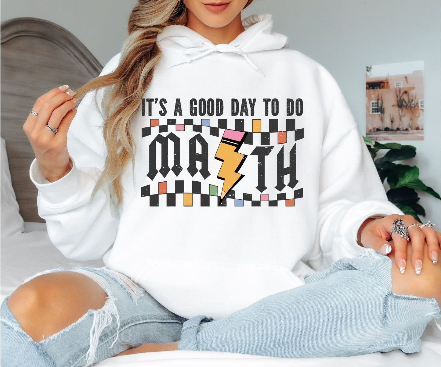 It’s a Good Day to Do Math Hoodie – Fun Math Teacher Graphic Hoodie