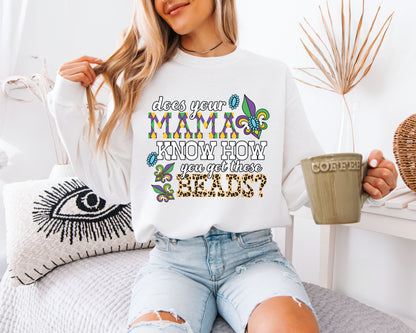 Parade & Party Mardi Gras Sweatshirt