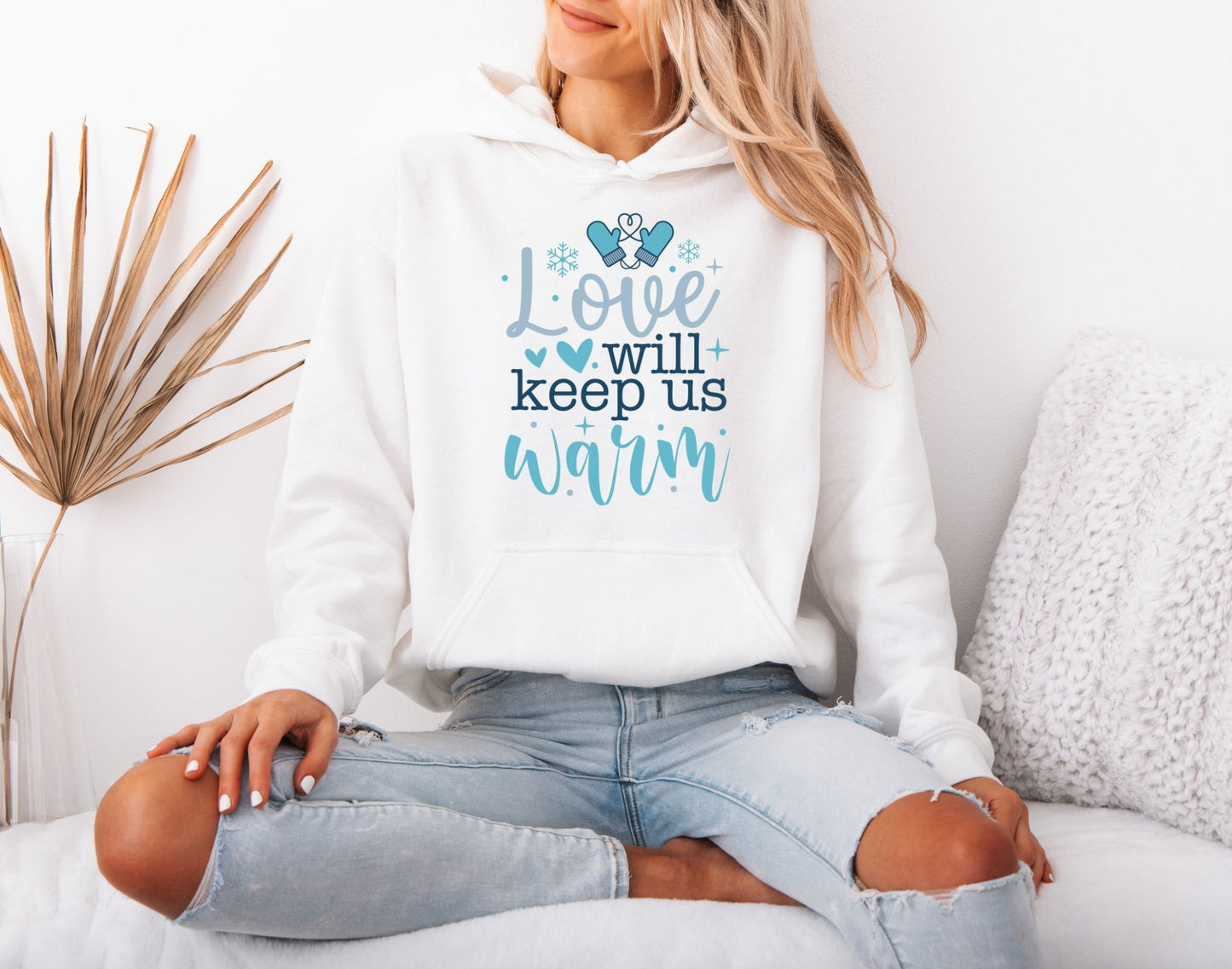 Winter Cozy Season Hoodie – Minimal Cold Weather Design