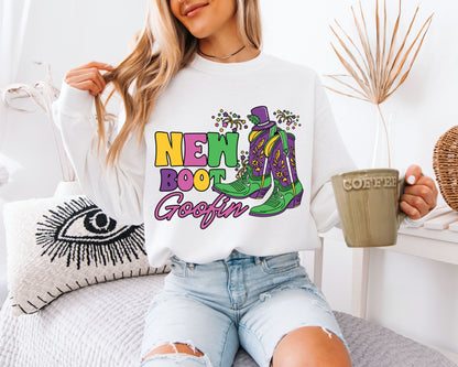 Vibrant Carnival Mardi Gras Sweatshirt