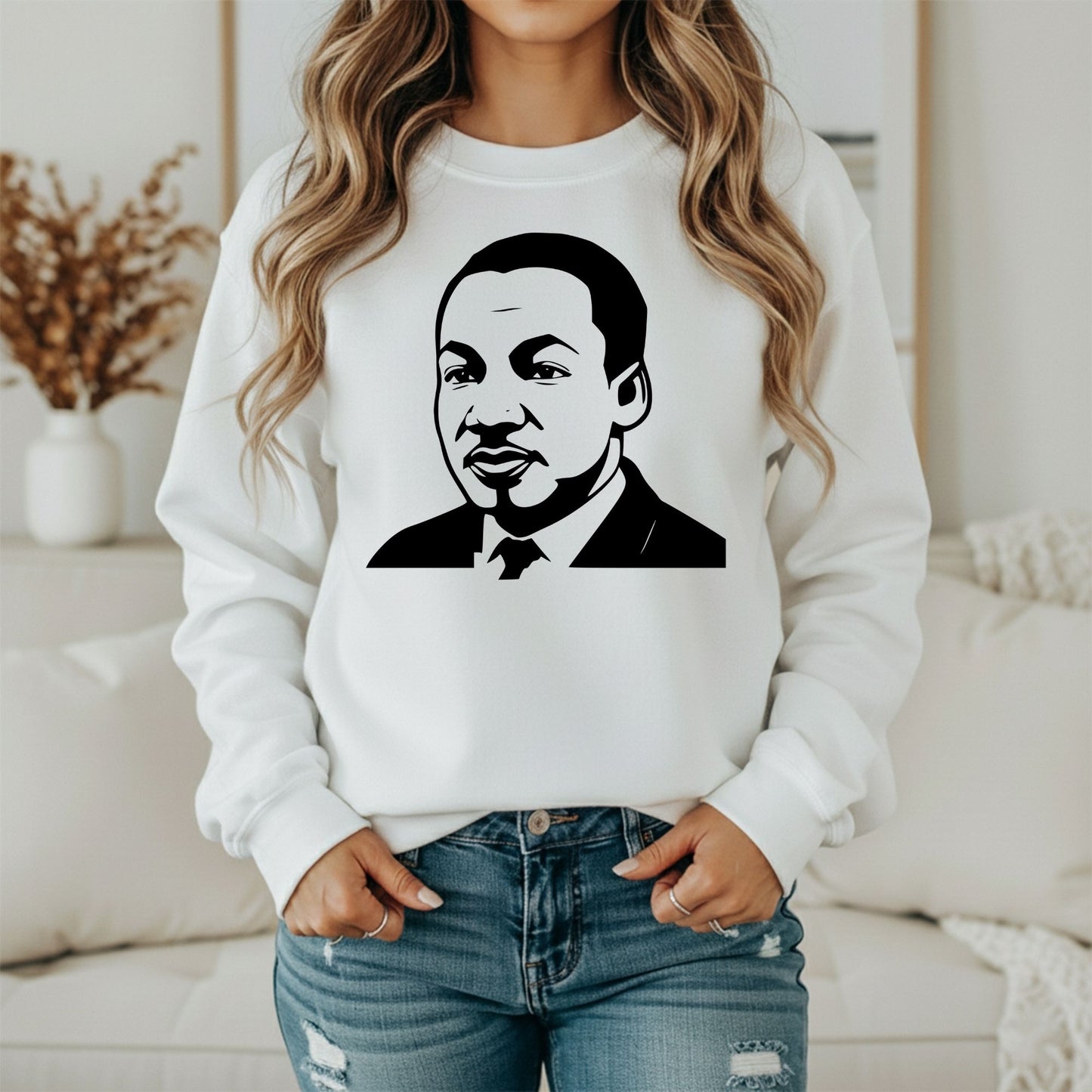 MLK Hope & Peace Sweatshirt – Inspirational Graphic Apparel