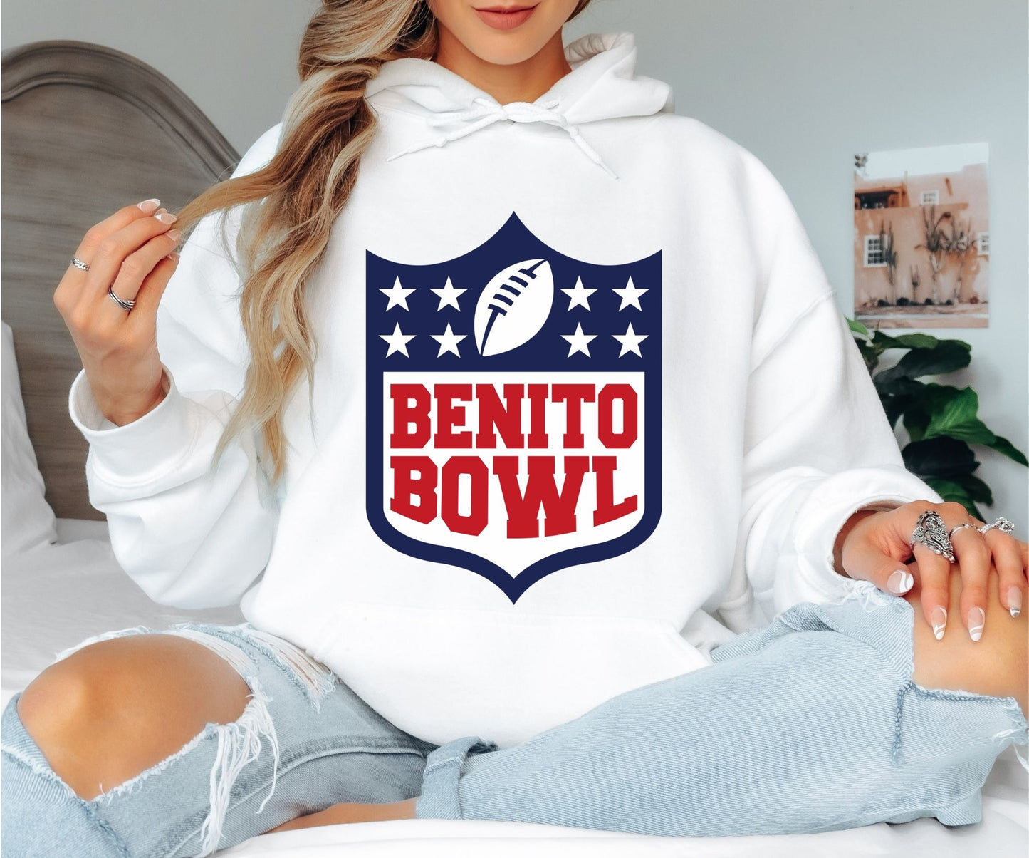 Game Day Football Hoodie, Retro Sports Fan Pullover, Cozy Championship Style Hoodie