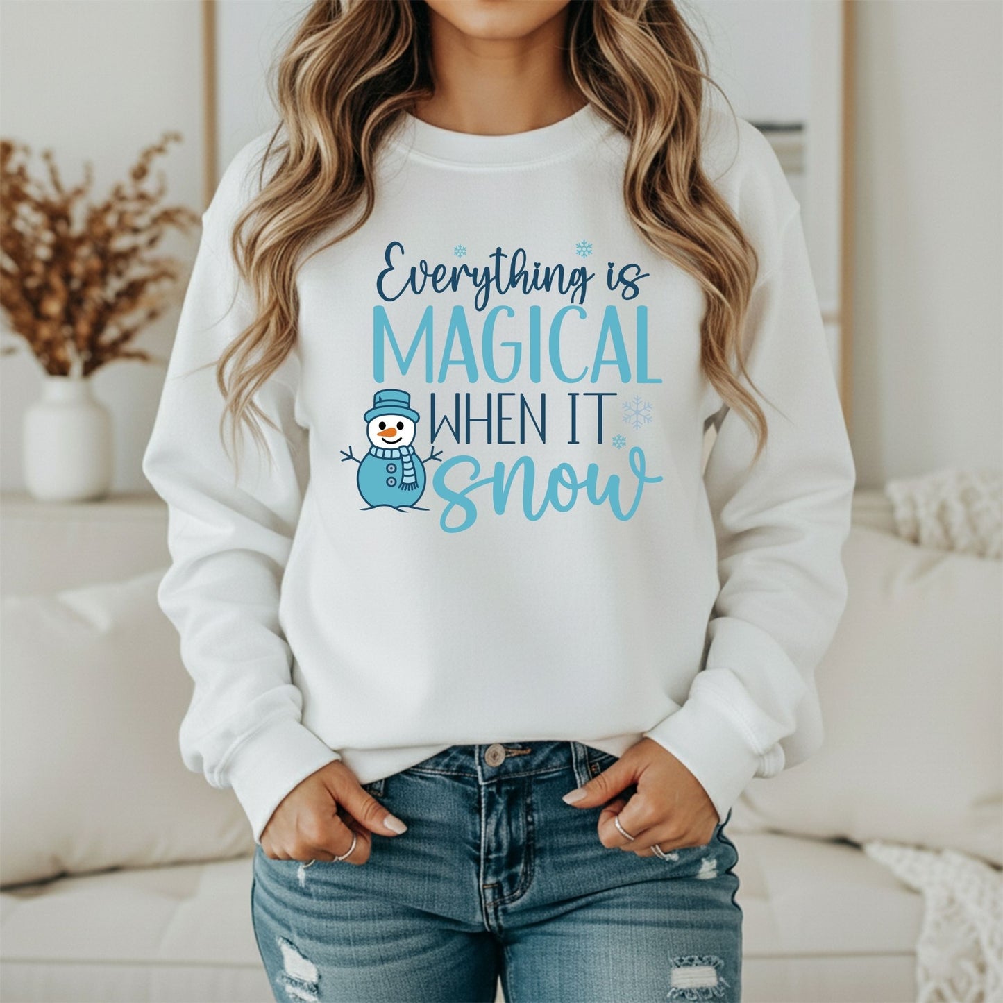 Winter Chill Vibes Sweatshirt – Cold Weather Wear