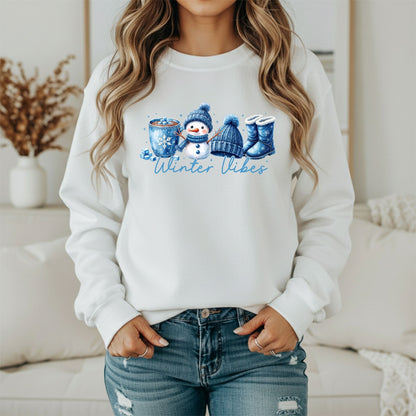 Winter Snow Mood Sweatshirt – Cozy Seasonal Graphic