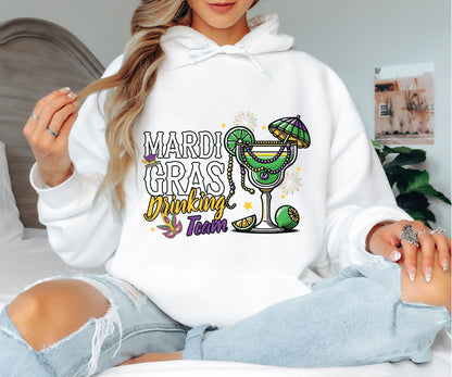 Retro Mardi Gras Hoodie – Vintage Carnival Design